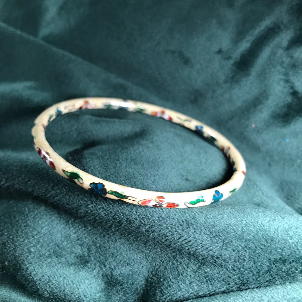Oriental Cloisonné Bracelet
